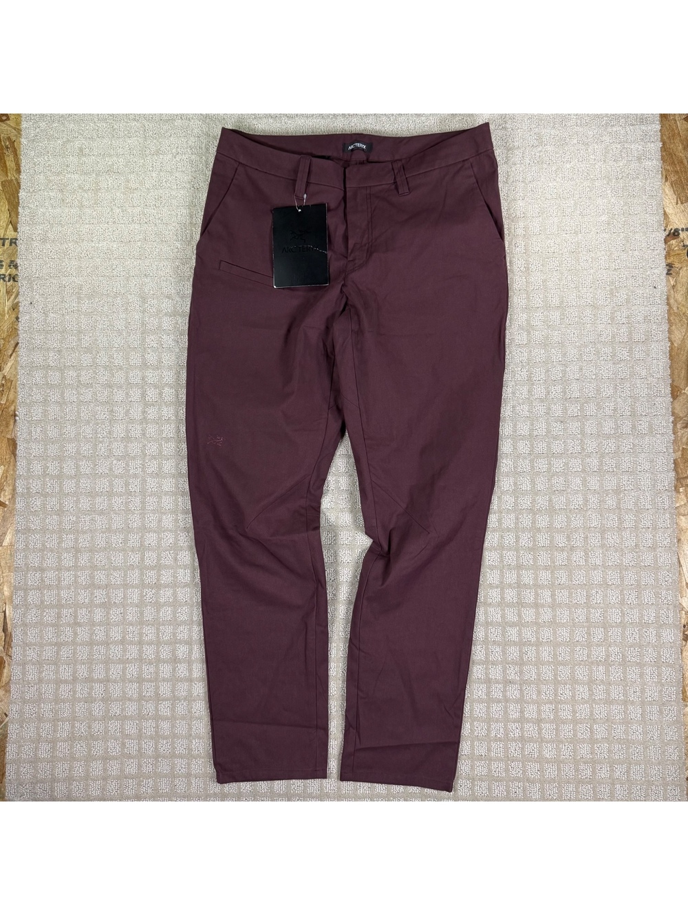 Arcteryx A2b Portal Mens Pants Maroon 34